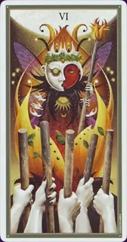 Tarot Deviant Moon : carte 6