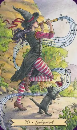 Tarot Histoire de Sorcières carte le Jugement