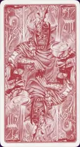 Celtic tarot carte : le dos des cartes