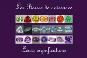 pierres de naissance