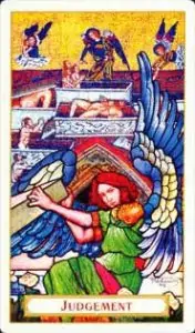 Tarot of Prague: carte le jugement