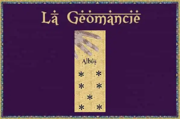 Albus : Figure géomancie et signification