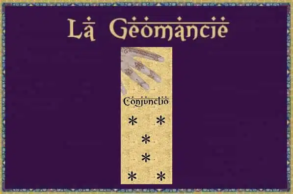 Conjunctio : Figure géomancie et signification