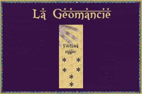 Fortuna Major : Figure géomancie et signification