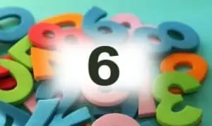 Numérologie nombre 6 signification: