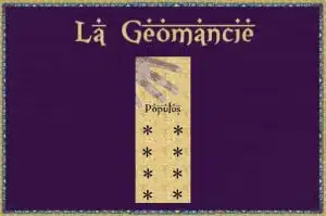 Populus : Figure géomancie et signification