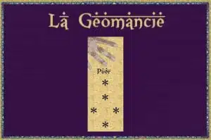 Puer : Figure géomancie et signification