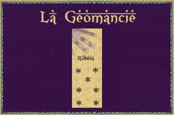 Rubeus : Figure géomancie et signification