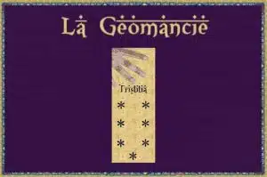 Tristitia : Figure géomancie et signification