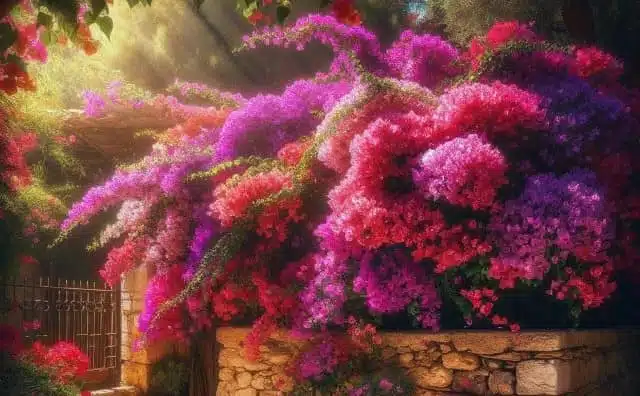 Bougainvillier : La signification de la couleur de la fleur