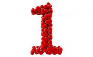 Numérologie et le chiffre 1 en amour