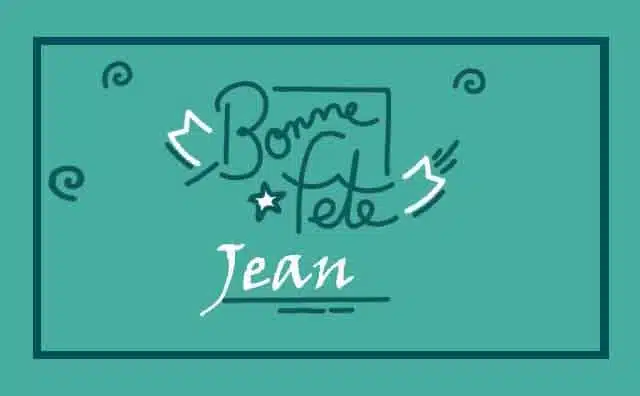 23 Octobre : Bonne fête Jean