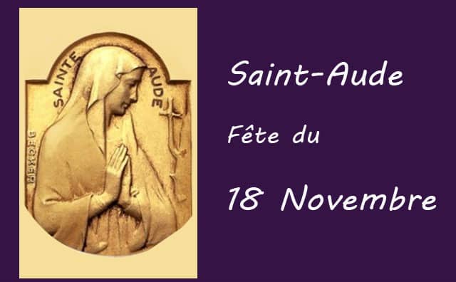 18 novembre : Sainte Aude