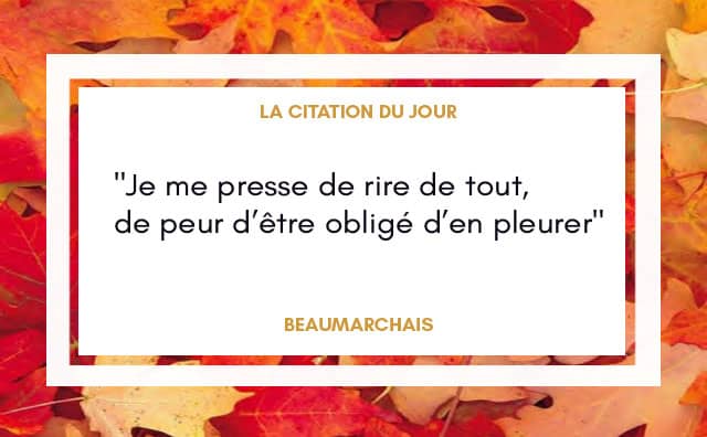 Citation de 03 novembre