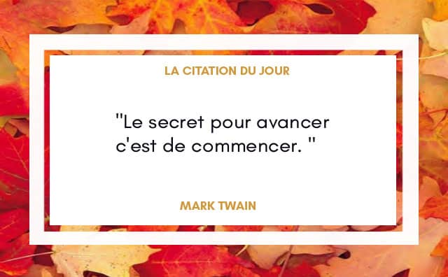 Citation du 05 novembre