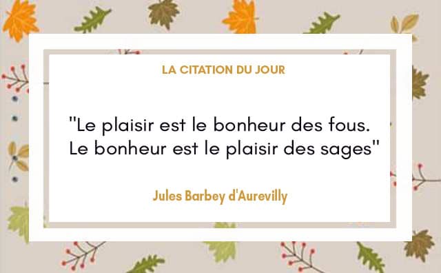 Citation du 09 novembre