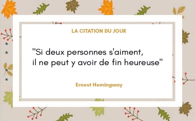 Citation du 13 novembre