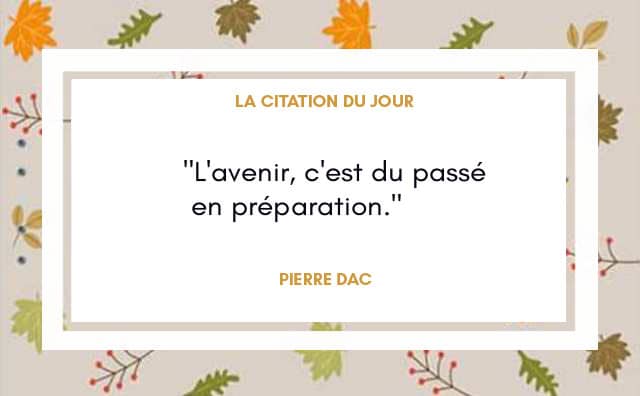 Citation du 14 novembre