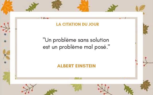 Citation du 21 novembre