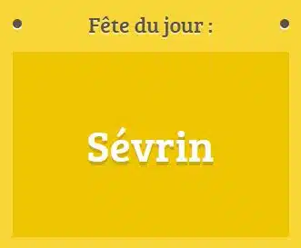 Prénom Séverin fête le 27 novembre