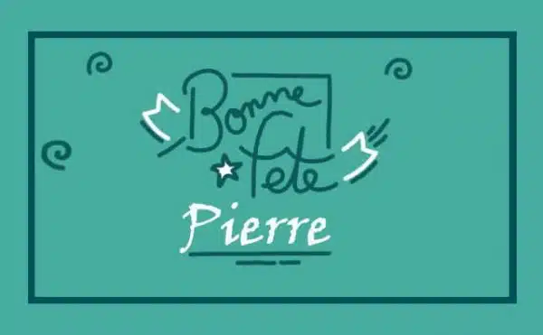 21 décembre : Bonne fête Pierre