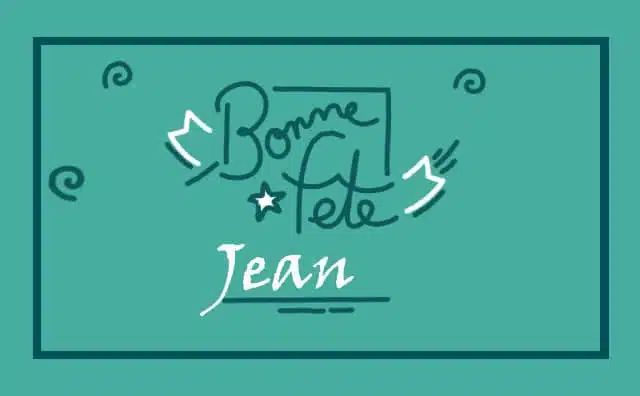 27 décembre : Bonne fête Jean