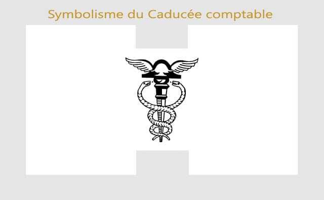 Caducée des comptables : description