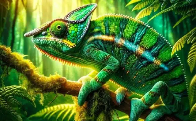 Caméléon et son symbolisme spirituel : 