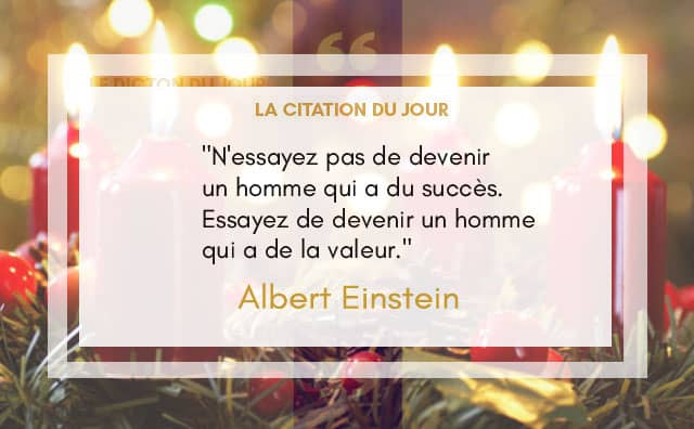 Citation du 03 décembre