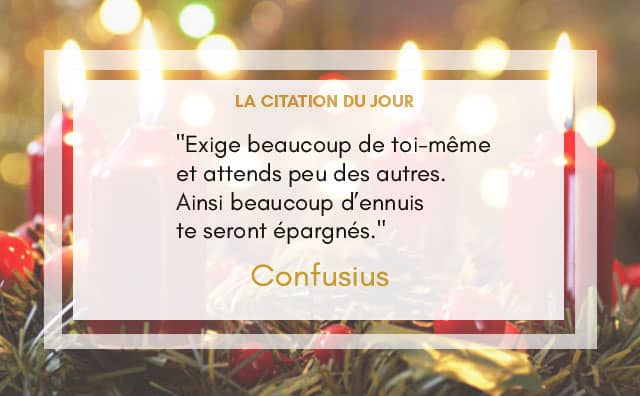 Citation du 10 décembre