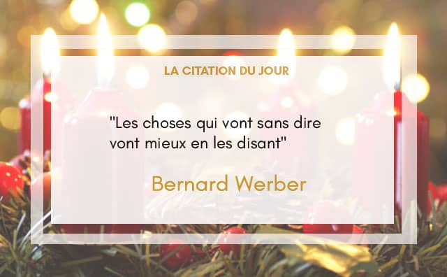 Citation du 26 décembre