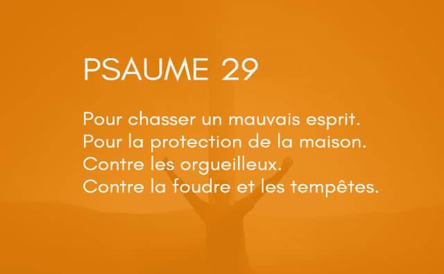 Interprétation du psaume 29 de la bible