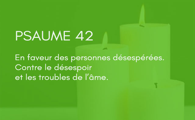 Interprétation du psaume 42 de la bible