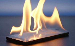 Pourquoi rêver de téléphone portable en feu ?