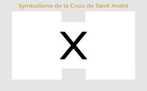La croix de Saint André et son symbolisme