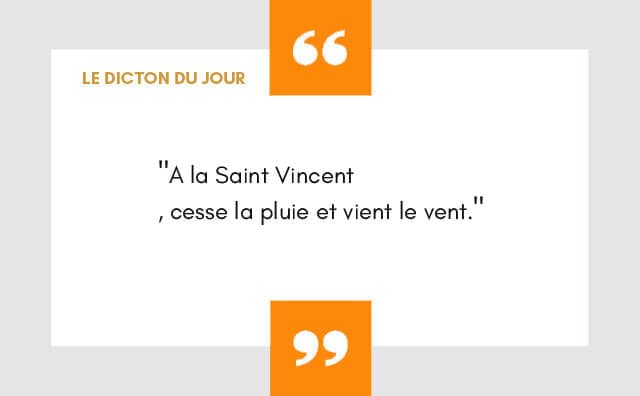 Dicton 22 janvier