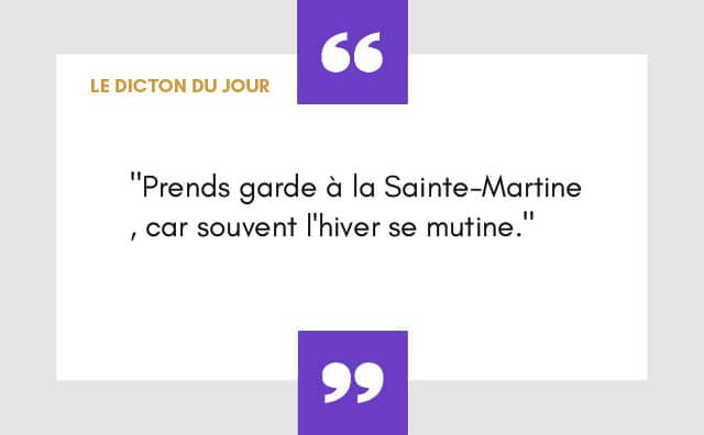 Dicton 30 janvier