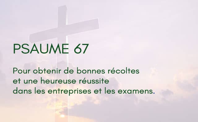 Interprétation du psaume 67 de la bible