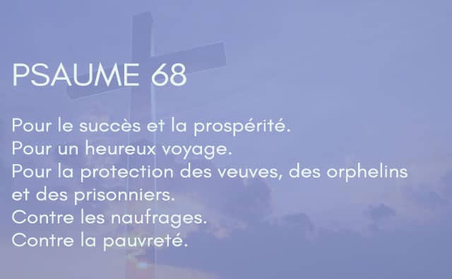 Interprétation du psaume 68 de la bible