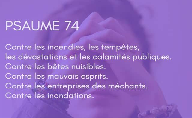 Interprétation du psaume 74 de la bible