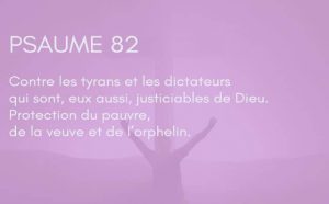 Interprétation du psaume 82 de la bible