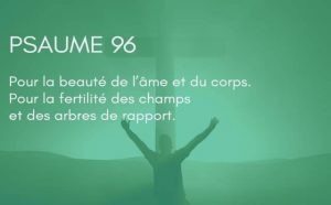 Interprétation du psaume 96 de la bible