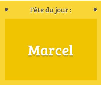 Prénom Marcel fête le 16 Janvier