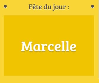 Prénom Marcelle fête le 31 Janvier