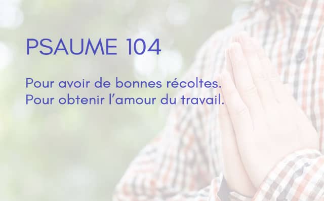 Interprétation du psaume 104 de la bible