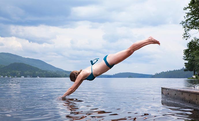 Pourquoi rêver de sauter dans une rivière ?