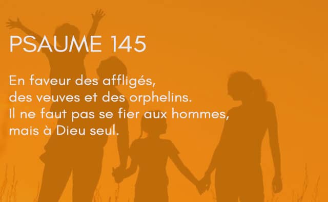 Interprétation du psaume 145 de la bible