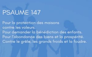 Interprétation du psaume 147 de la bible