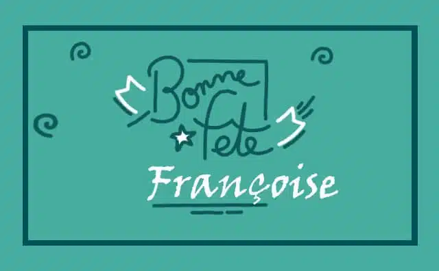 Le 09 mars Bonne Fête Françoise :