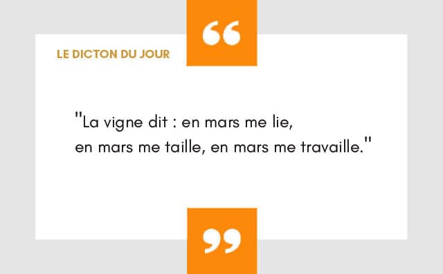 dicton 25 mars